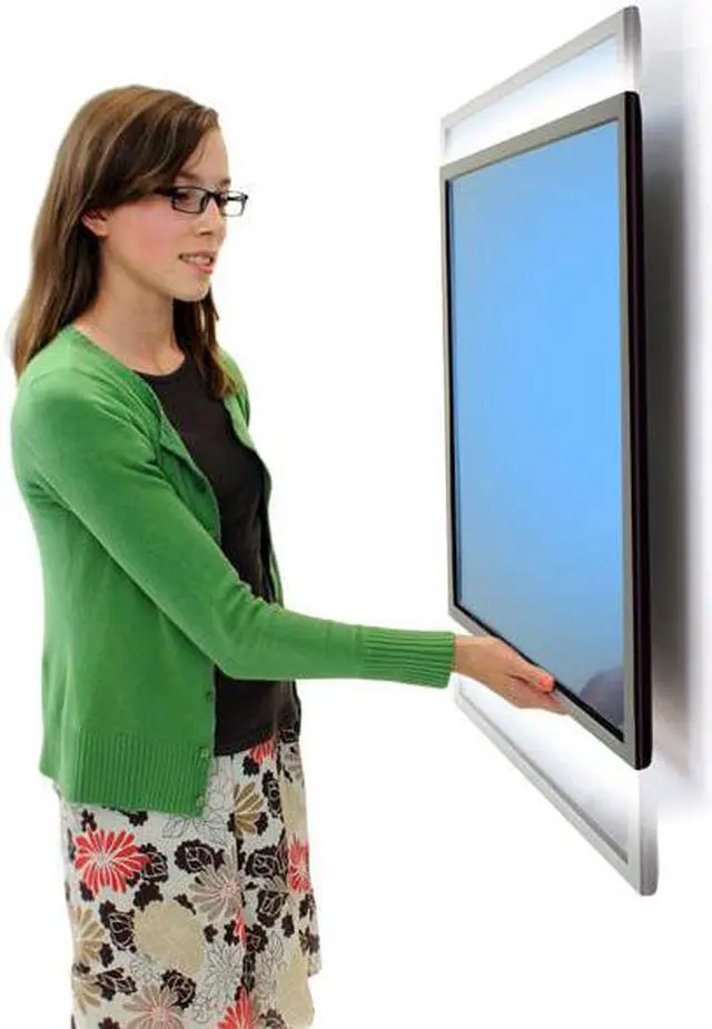 Alt view image 6 of 20 - Ergotron - 61-113-085 - Ergotron Wall Mount for Flat Panel Display - Black - 27 to 42 Screen Support
