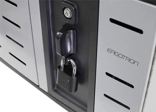Alt view image 5 of 15 - Ergotron  Zip12 Charging Desktop CabinetDM12-1012-1
