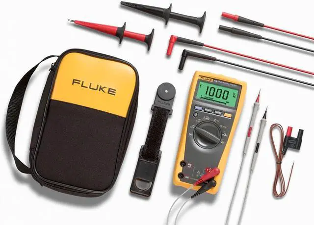 Alt view image 4 of 13 - Fluke 179/EDA2 True RMS Digital Multimeter and Deluxe Accessory Combo Kit