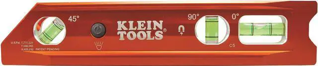 Main image of Klein Tools 935RBLT Lighted Torpedo Billet Level, REM
