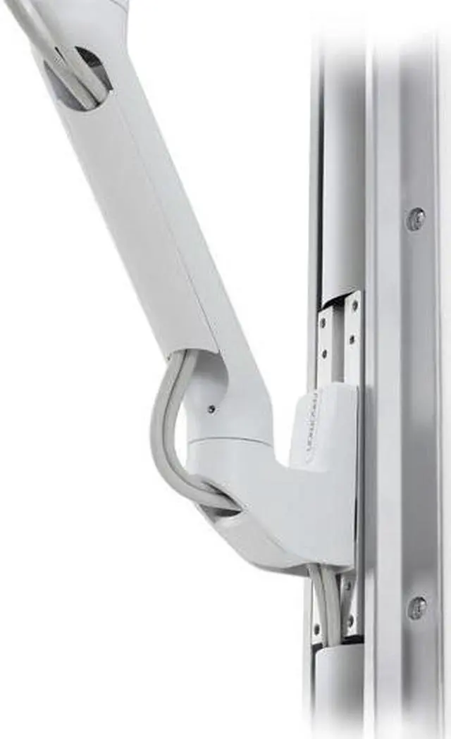 Alt view image 3 of 12 - ERGOTRON 45-437-026 MX Mini Wall Mount Arm (Polished Aluminum)