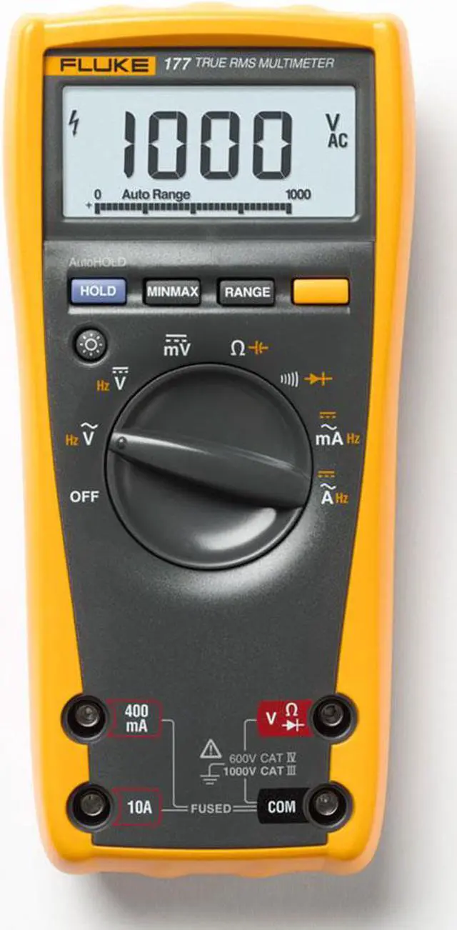 Main image of Fluke 177 True RMS Digital Multimeter with backlight