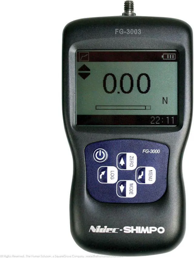 Alt view image 3 of 4 - SHIMPO FG-3009 Digital Force Gauge,8 Digit LCD,979N