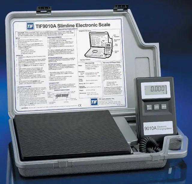 Alt view image 10 of 11 - TIF TIF9010A Refrigerant Scale,Electronic,110 lb