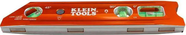 Alt view image 4 of 12 - Klein Tools 935RBLT Lighted Torpedo Billet Level, REM