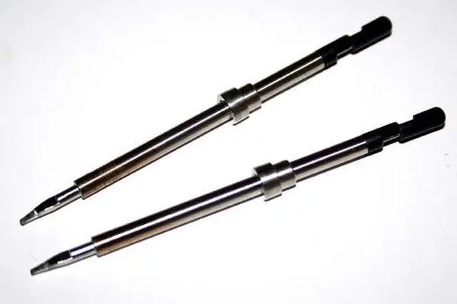 Alt view image 2 of 4 - Hakko Desoldering Tweezer Tip, Flat Blade, 1.0mm 1mm   Desoldering T9-L1