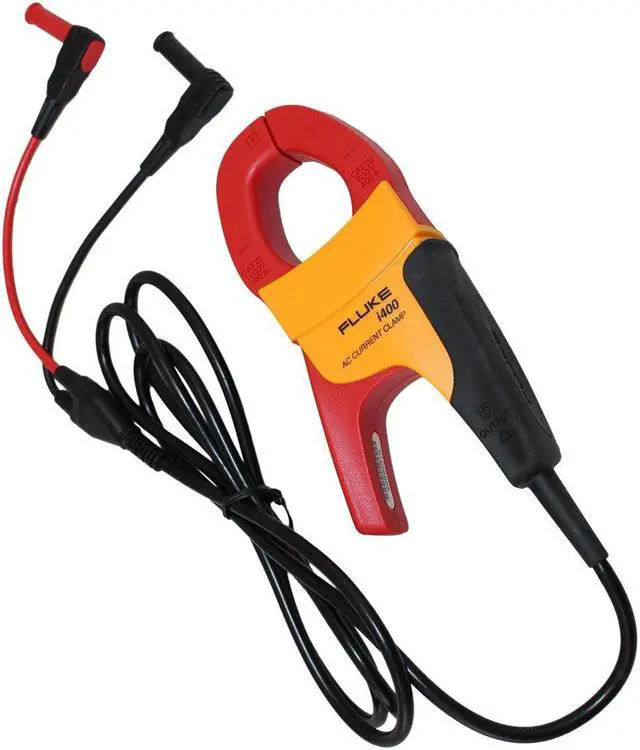 Main image of Fluke - I400 - I400 - Current Probe, 4mm Right Angle Banana Plug, Shrouded, Current Clamp, 400 A, 1 A