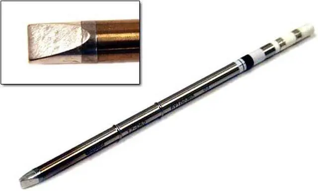 Main image of HAKKO T15-D52 Soldering Tip, T15 Series. Chisel, 5.2mm x 8mm, For Use With Mfr.