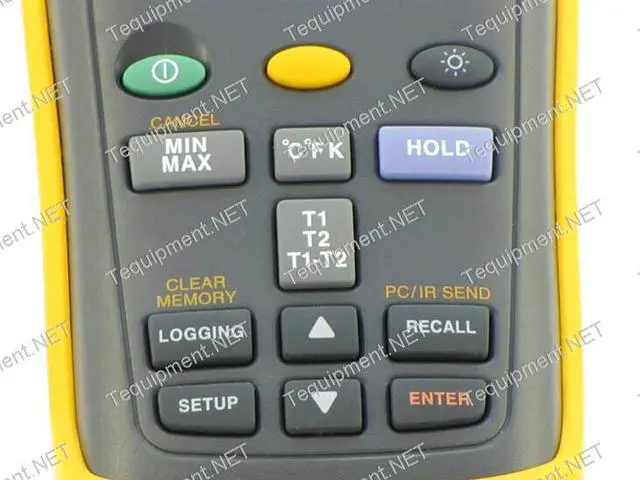 Alt view image 2 of 5 - Fluke 54-2 B 60HZ Dual Input Thermometer with USB Recording