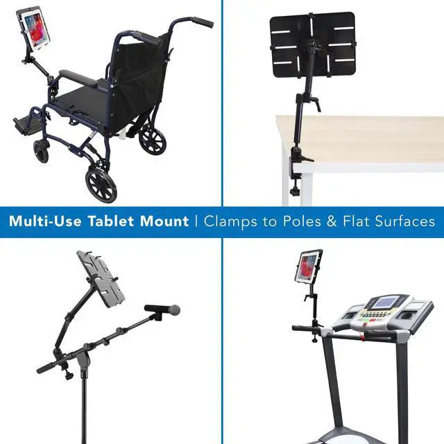 Alt view image 5 of 5 - Mount-It! Tablet Pole Mount | 14" Max Screen Size