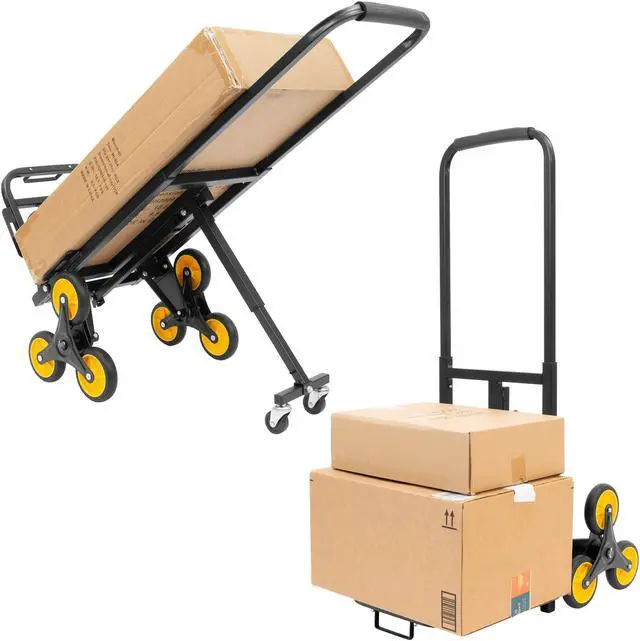 Alt view image 2 of 5 - Mount-It! Stair Climber Hand Truck | 330 LBS Capacity