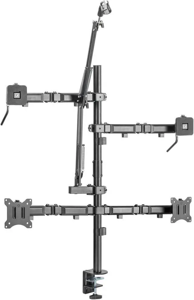 Main image of Mount-It! All-In-One Live Streaming Gaming Studio Camera Setup Stand | Dual Monitor