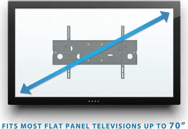 Alt view image 5 of 8 - Mount-It! Full Motion TV Mount | Fits 55"-80" TVs | 26" Wall Extension