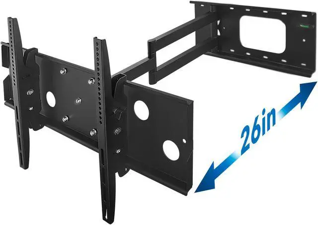 Alt view image 6 of 8 - Mount-It! Full Motion TV Mount | Fits 55"-80" TVs | 26" Wall Extension