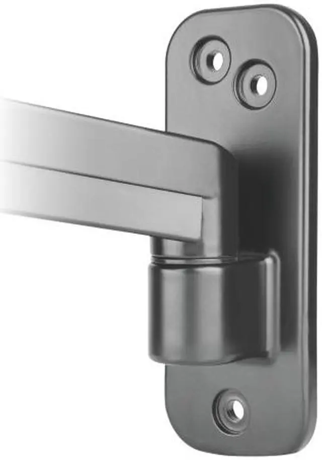 Alt view image 2 of 11 - Mount-It! Adjustable Dual Monitor Wall Mount Up to 32" Black (MI-1766B)