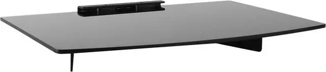 Main image of Mount-It! A/V Component Wall Mounted Glass Shelf