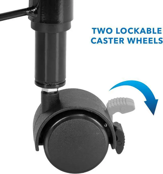 Alt view image 7 of 7 - Mount-It! Three-Tier Large Printer Cart with Wheels