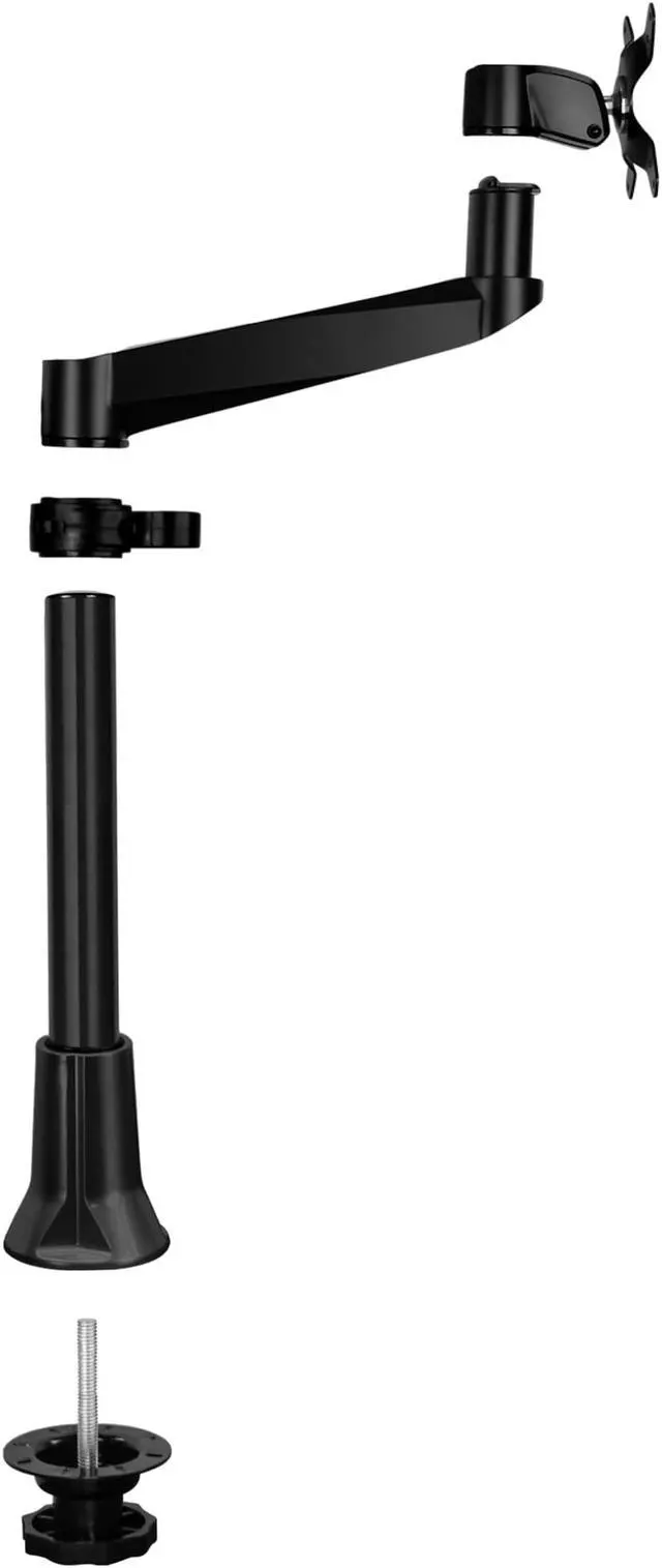 Alt view image 5 of 7 - Mount-It! Adjustable Single Monitor Desk Mount | Fits 17-32 Inch Screens