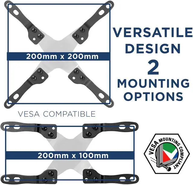 Alt view image 7 of 7 - Mount-It! Full Motion TV Mount with VESA Adapter Bundle | Fits 28"-43" TVs