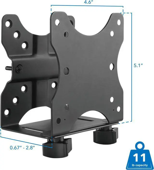 Alt view image 6 of 9 - Mount-It! CPU Mount with 4 Mounting Options