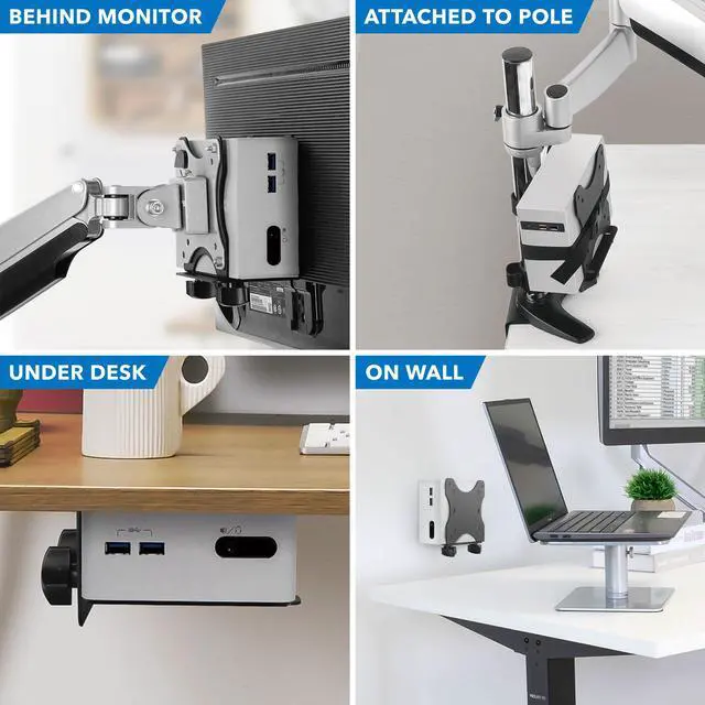 Alt view image 3 of 9 - Mount-It! CPU Mount with 4 Mounting Options
