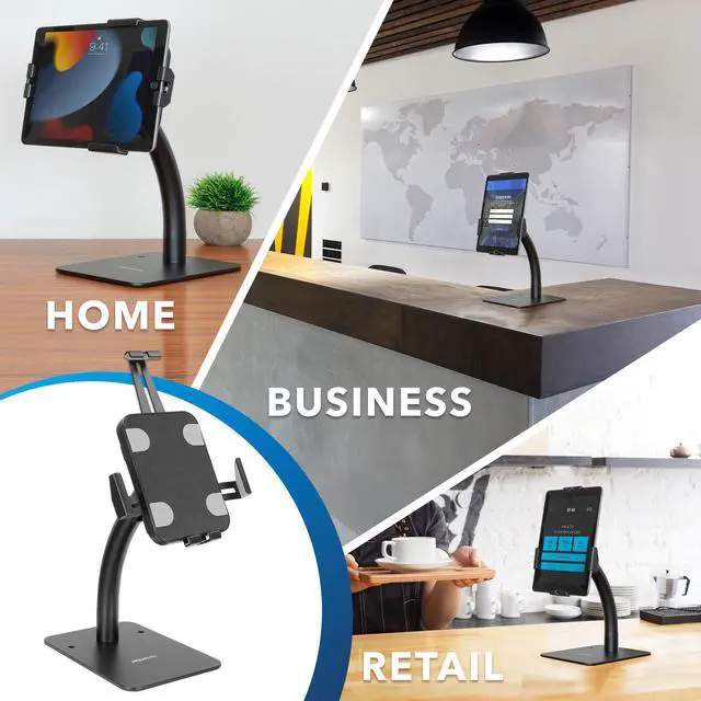 Alt view image 5 of 9 - Mount-It! Anti-Theft Tablet Countertop Kiosk Stand