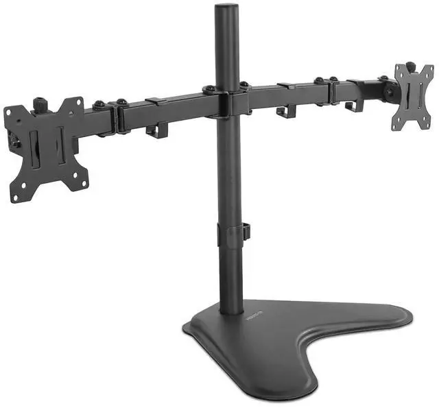 Main image of Mount-It! Dual Monitor Mount Stand | Fits Up to 32" Screens | Full Motion VESA Arms
