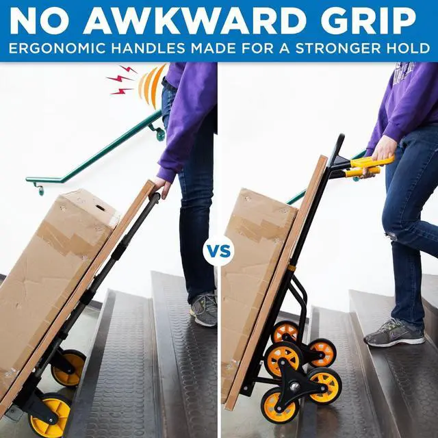 Alt view image 7 of 7 - Mount-It! Stair Climber Hand Truck and Dolly