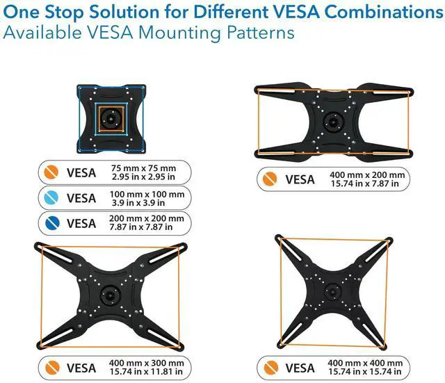 Alt view image 4 of 19 - Mount-It! Full-Motion TV Wall Mount for 23" to 55" Flat Screens (MI-2065L)