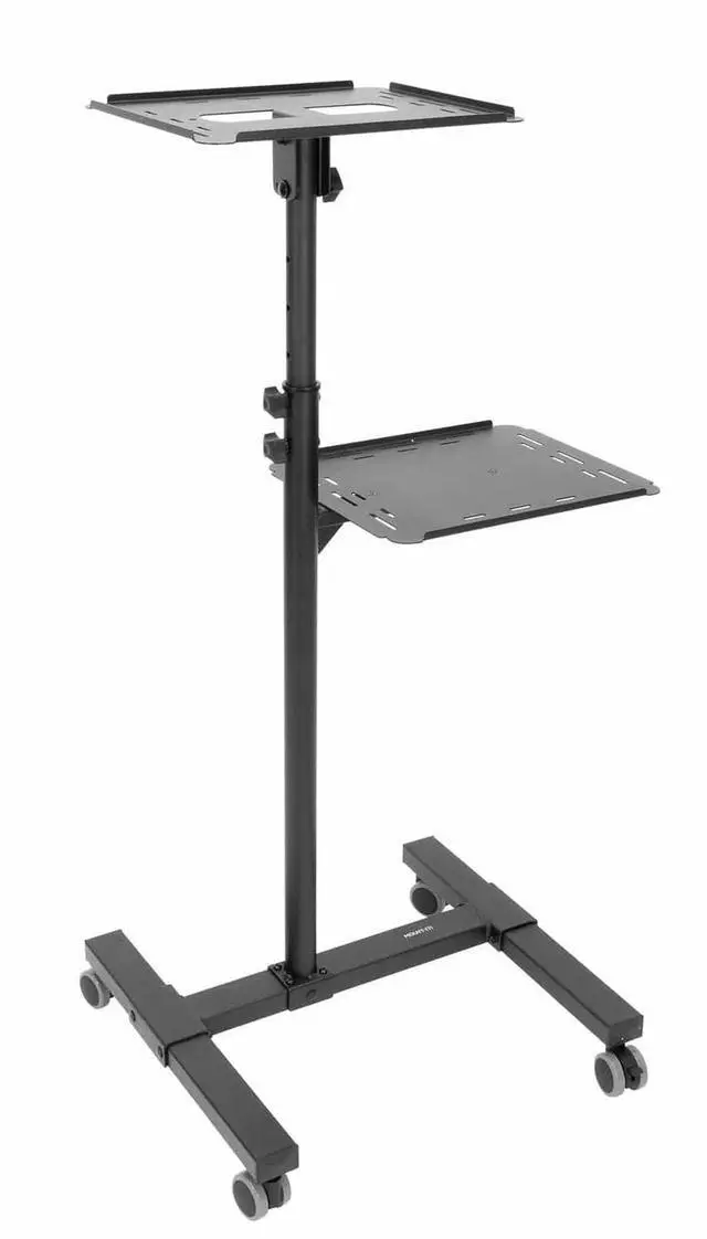 Main image of Mount-It! Mobile Projector Stand | Rolling Height Adjustable Laptop and Projector Presentation Cart, Holds up to 88 lbs.