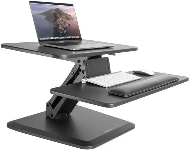 Main image of Mount-It! Sit Stand Desk Converter | Ergonomic Height Adjustable Tabletop Standing Desk