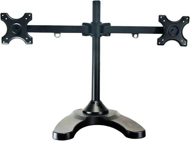 Main image of Mount-It! Dual Monitor Stand | 24" Max Screen Size | Free Standing