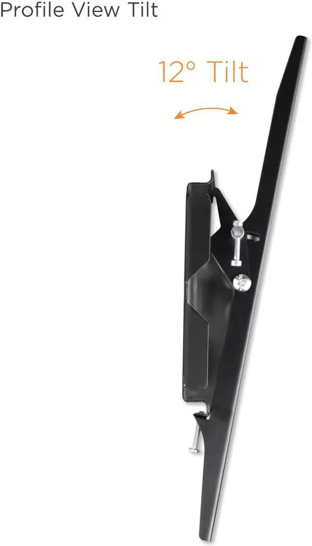 Alt view image 5 of 20 - Mount-It! Low-Profile Tilting TV Wall Mount for 42"-70" TVs (MI-318L)