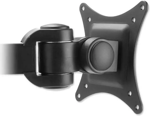 Alt view image 7 of 12 - Mount-It! Dual Monitor Mount Desk Stand | 27" Max Screen Size | C-Clamp and Grommet Base