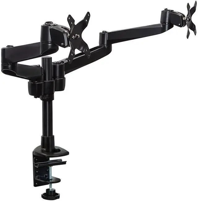 Main image of Mount-It! Dual Monitor Desk Mount | Fits 13"-24" Computer Screens | TAA Compliant