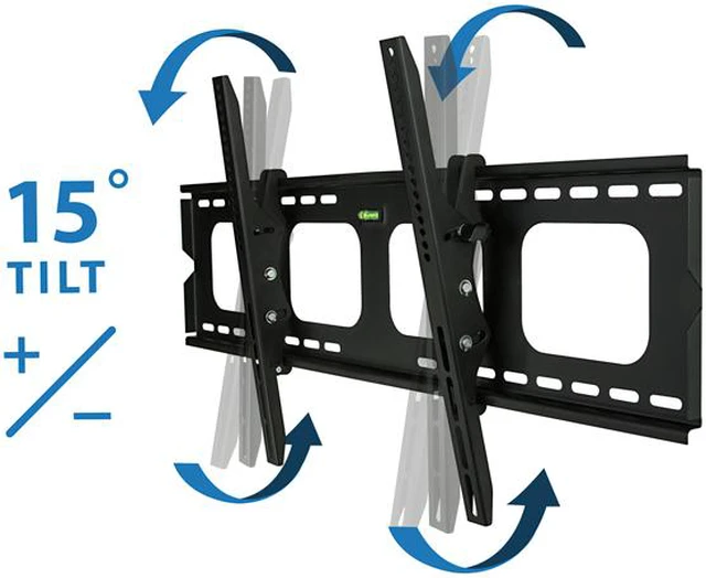 Alt view image 6 of 20 - Mount-It! Tilting TV Mount | Fits 40"-80" TVs | Max VESA 850x450