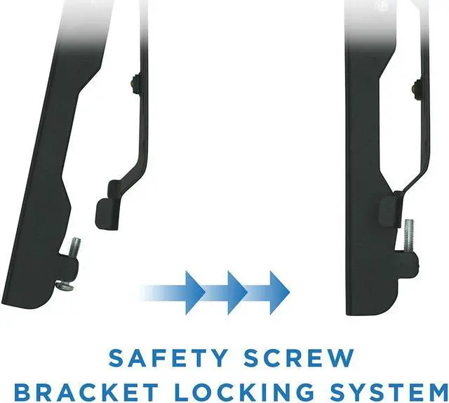 Alt view image 6 of 13 - Mount-It! TV Wall Mount with Tilt for 32" to 55" Flat Screen Displays (MI-1131L)