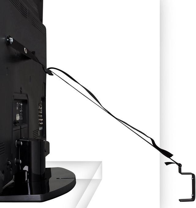 Alt view image 5 of 12 - Mount-It! TV Safety Straps for Child and Baby Proofing |Secures to TV Stand and Walls