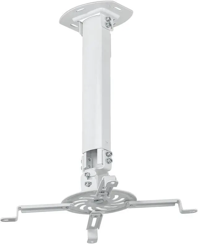 Alt view image 2 of 19 - Mount-It! Ceiling Projector Mount Height Adjustable Universal Stand MI-606B