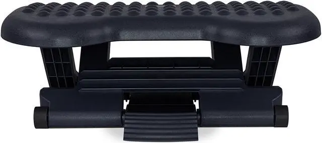 Alt view image 5 of 14 - Mount-It! Ergonomic Footrest - Adjustable Height & Angle