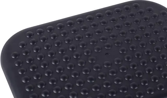 Alt view image 5 of 14 - Mount-It! Ergonomic Foot Rest Under Desk | Adjustable Tilt Footrest with Textured Massage Surface |  Black