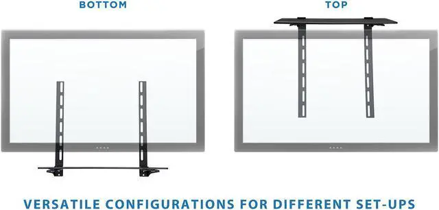 Alt view image 4 of 14 - Mount-It! TV Wall Mount Bracket for Cable Box DVD Player Stereo Components Shelf (1 Shelf) (MI-8401)