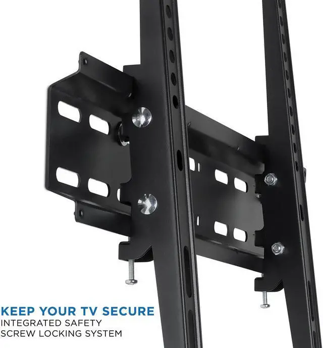 Alt view image 2 of 12 - Mount-lt! Tilting TV Mount | Fits 32"-50" TVs | Low Profile