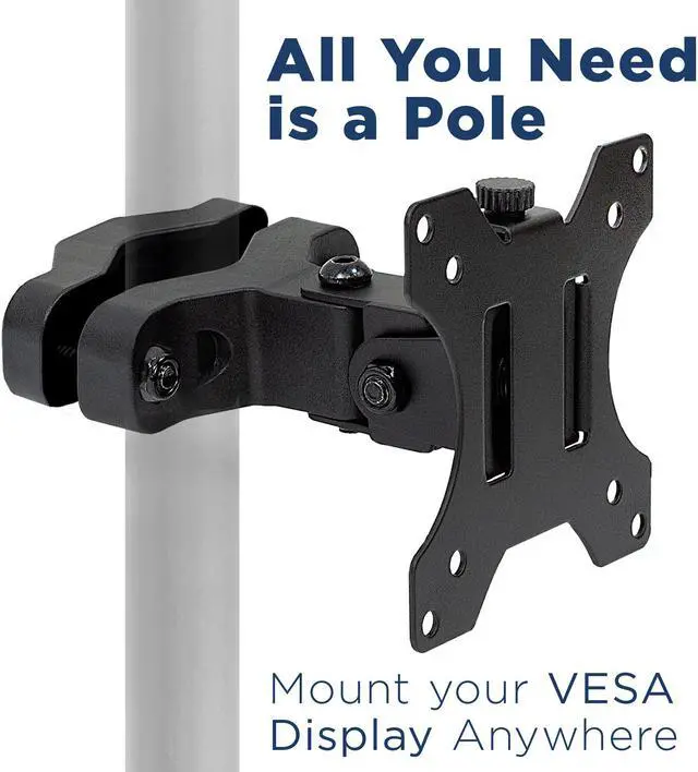Alt view image 2 of 13 - Mount-It! Universal VESA Pole Mount | Fits TVs or Monitors up to 32 inches