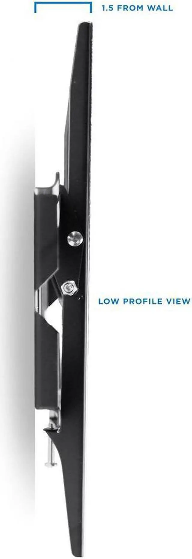 Alt view image 4 of 20 - Mount-It! Tilting TV Mount | Fits 32"-60" TVs | Max VESA 600x400 Wall Bracket