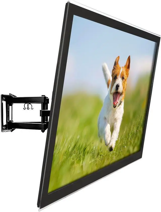 Alt view image 2 of 8 - Mount-It! Full Motion TV Mount | Fits 32"-55" Flat Screen TVs | Dual Arm Bracket