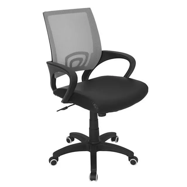 Alt view image 2 of 6 - LumiSource OFC-OFFCR SV Officer Office Chair Silver