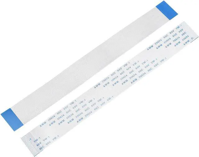 Main image of Flexible Flat Cable, 34 Pins 0.5mm Pitch 150mm FPC FFC Flexible Ribbon Cable for LCD TV Car Audio DVD Player Laptop 5Pcs (A Type)