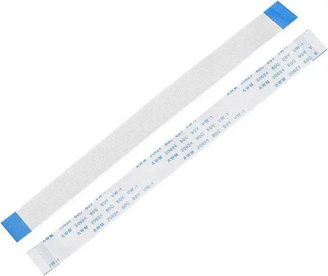 Main image of Flexible Flat Cable, 24 Pins 0.5mm Pitch 150mm FPC FFC Flexible Ribbon Cable for LCD TV Car Audio DVD Player Laptop 10Pcs (A Type)