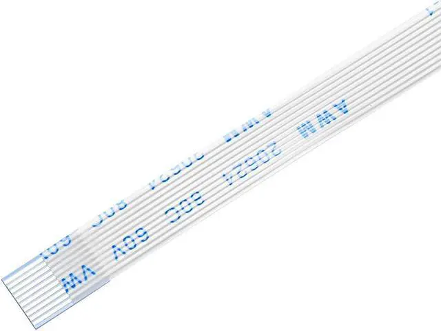 Alt view image 4 of 4 - Flexible Flat Cable, 10 Pins 0.5mm Pitch 150mm FPC FFC Flexible Ribbon Cable for LCD TV Car Audio DVD Player Laptop 10Pcs (B Type)